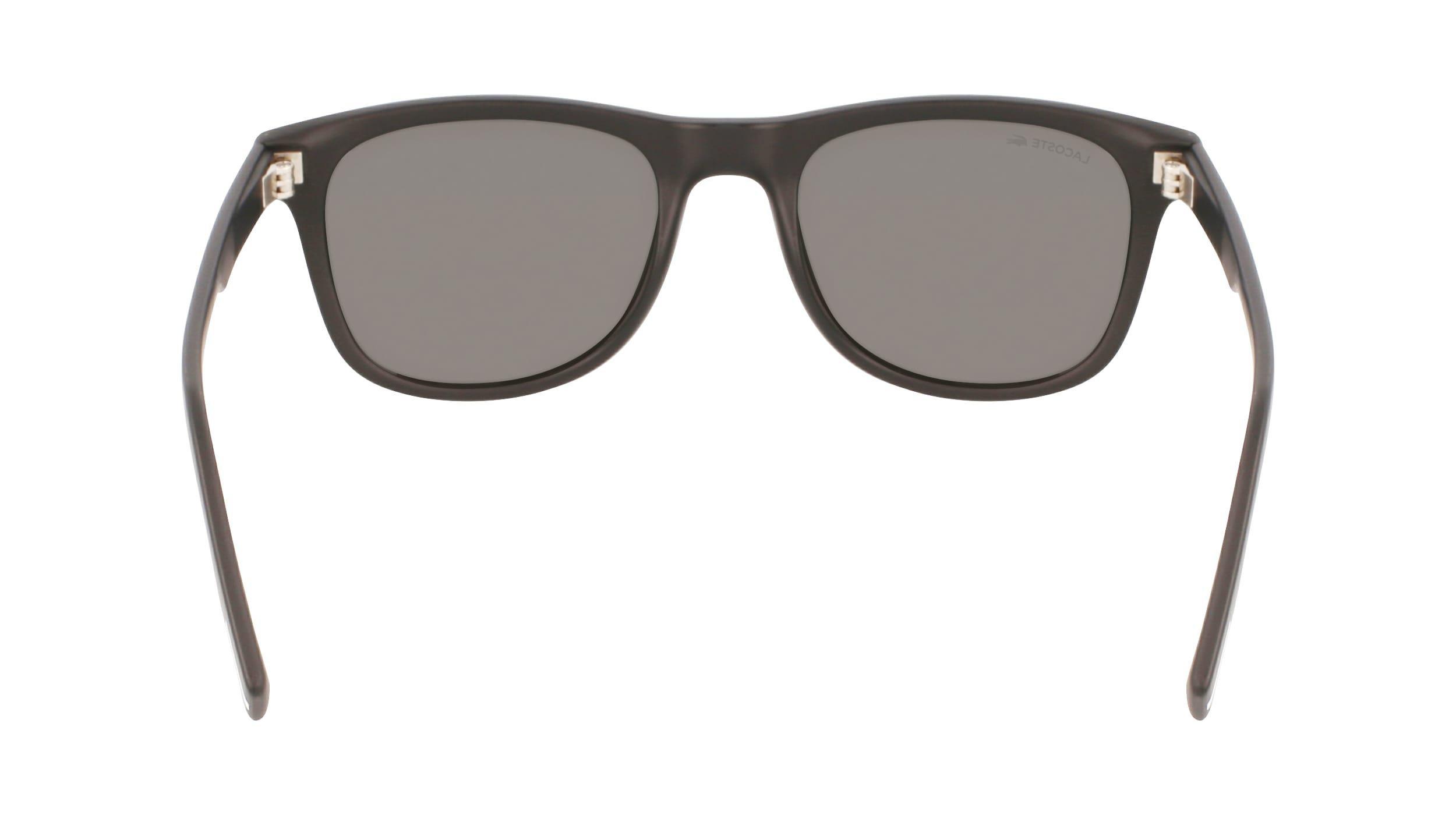 Lacoste Unisex Matte Black Modified Rectangle Sunglasses - L969S, , large image number 5