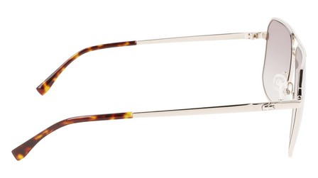 LACOSTE - Lacoste Unisex Silver Modified Rectangle Sunglasses - L249Se