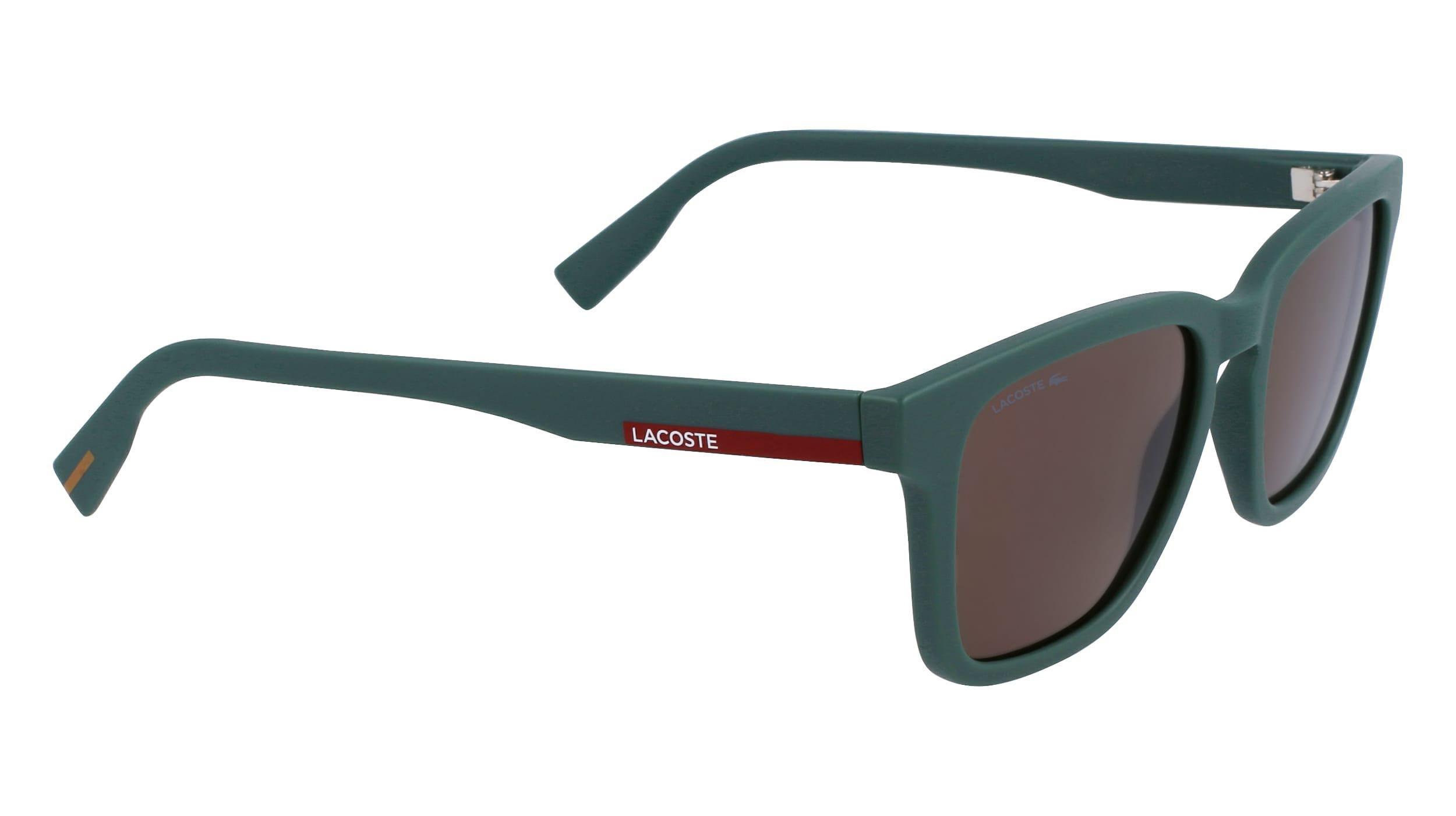 Lacoste Men Matte Green Rectangle Sunglasses - L987S, , large image number 1