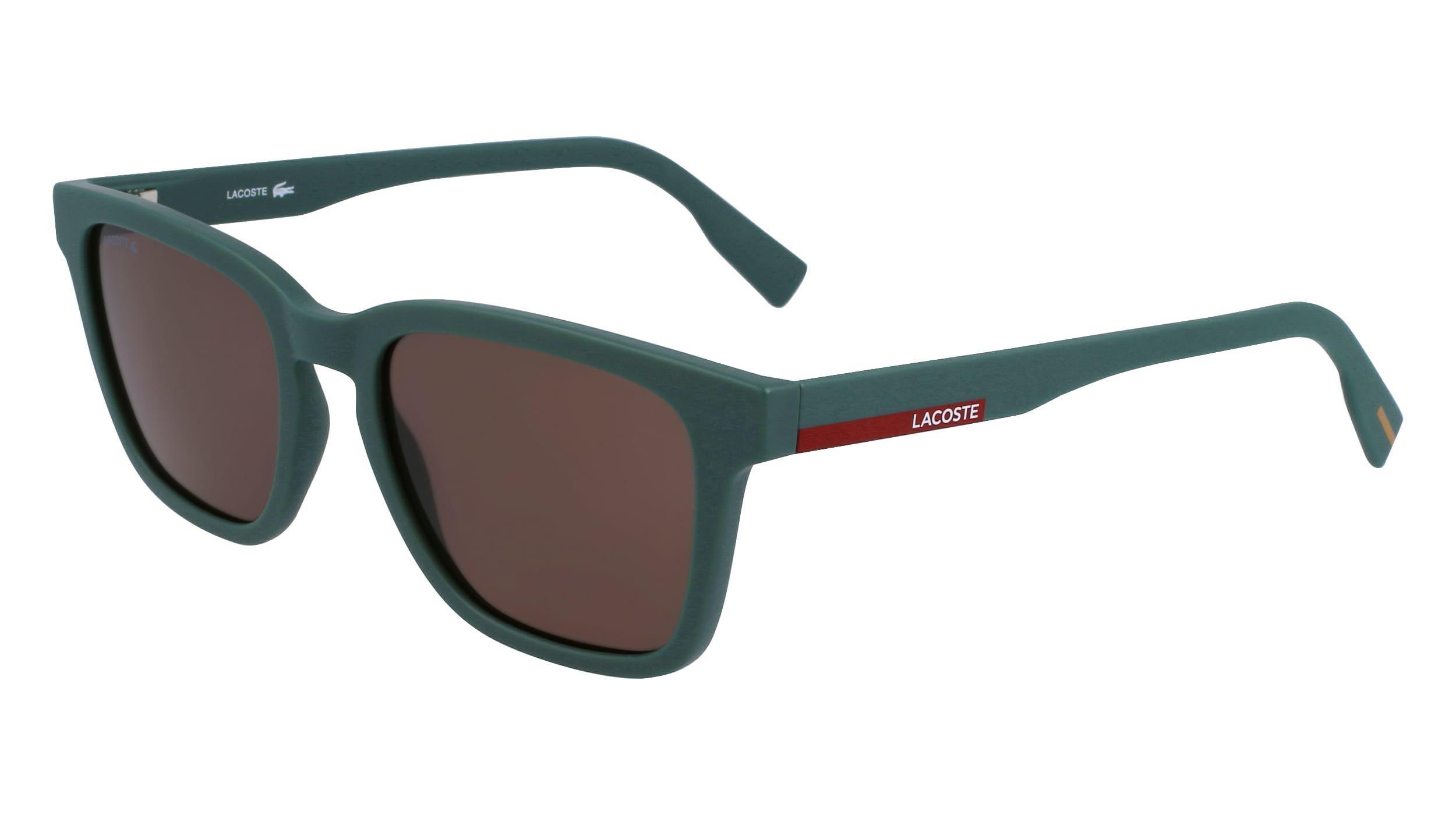 Lacoste Men Matte Green Rectangle Sunglasses - L987S, , large image number 2