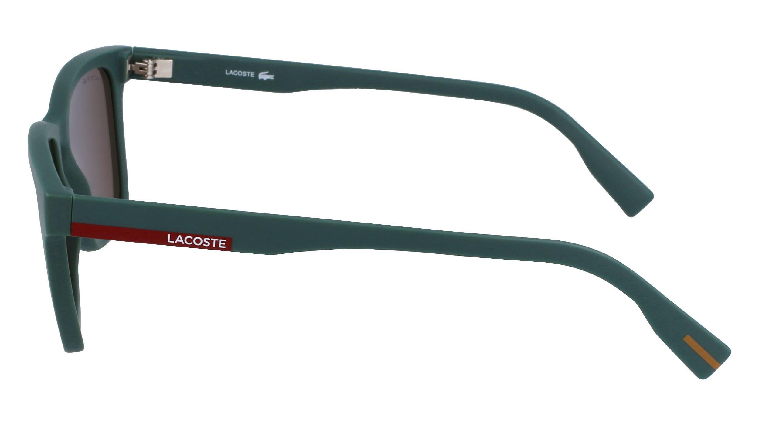 Lacoste Men Matte Green Rectangle Sunglasses - L987S, , large image number 3