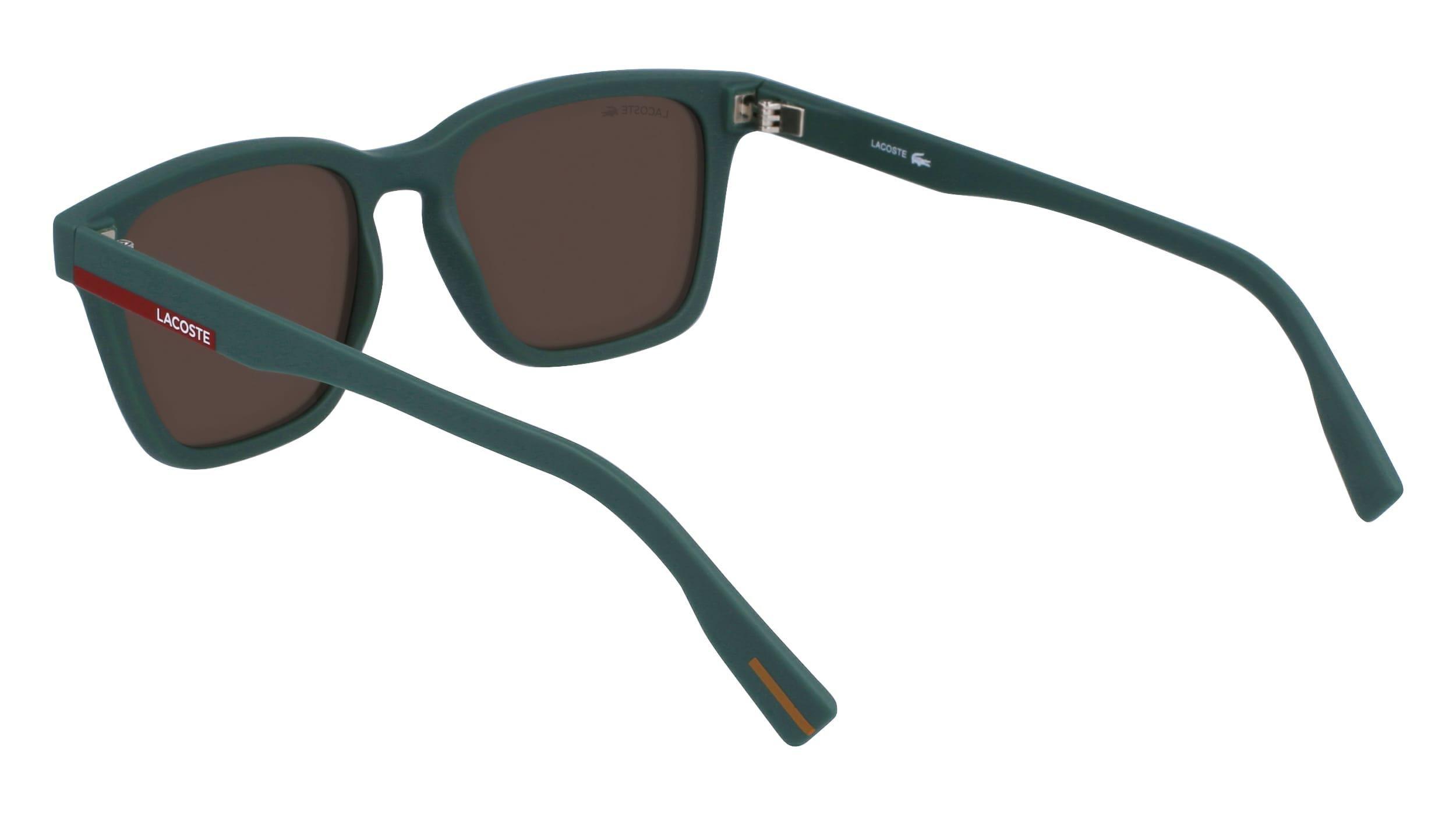 Lacoste Men Matte Green Rectangle Sunglasses - L987S, , large image number 4