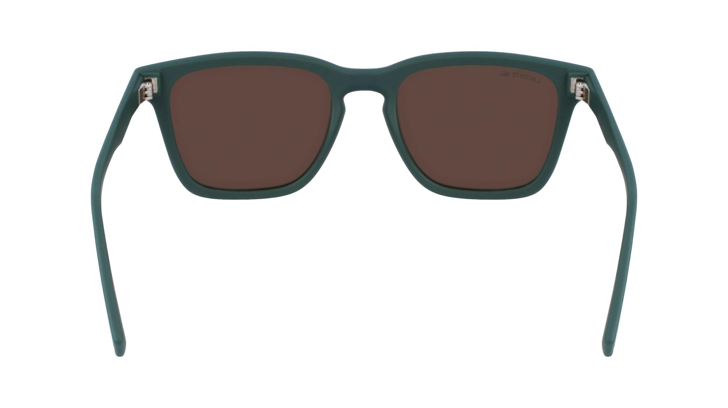 Lacoste Men Matte Green Rectangle Sunglasses - L987S, , large image number 5