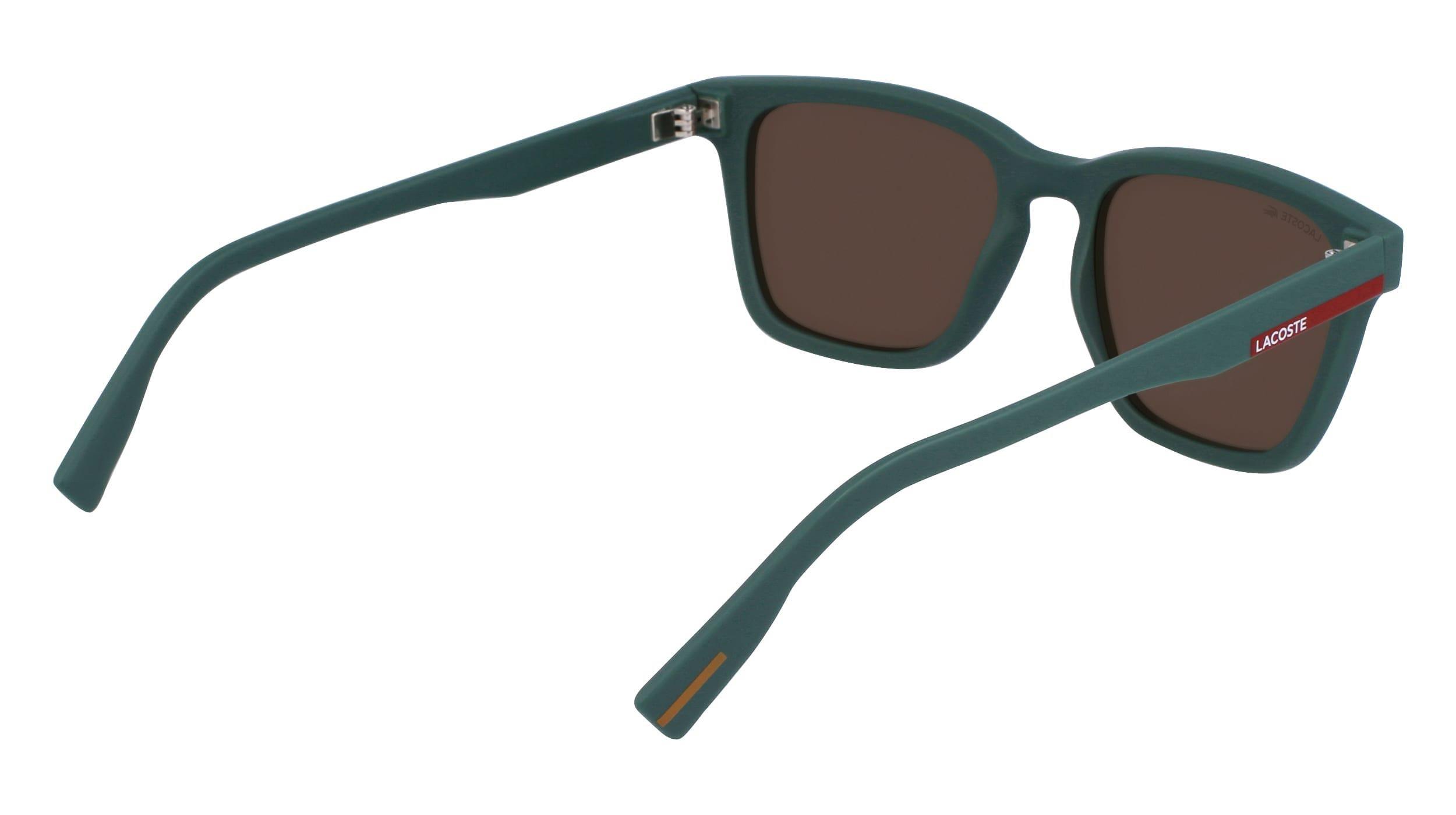 Lacoste Men Matte Green Rectangle Sunglasses - L987S, , large image number 6
