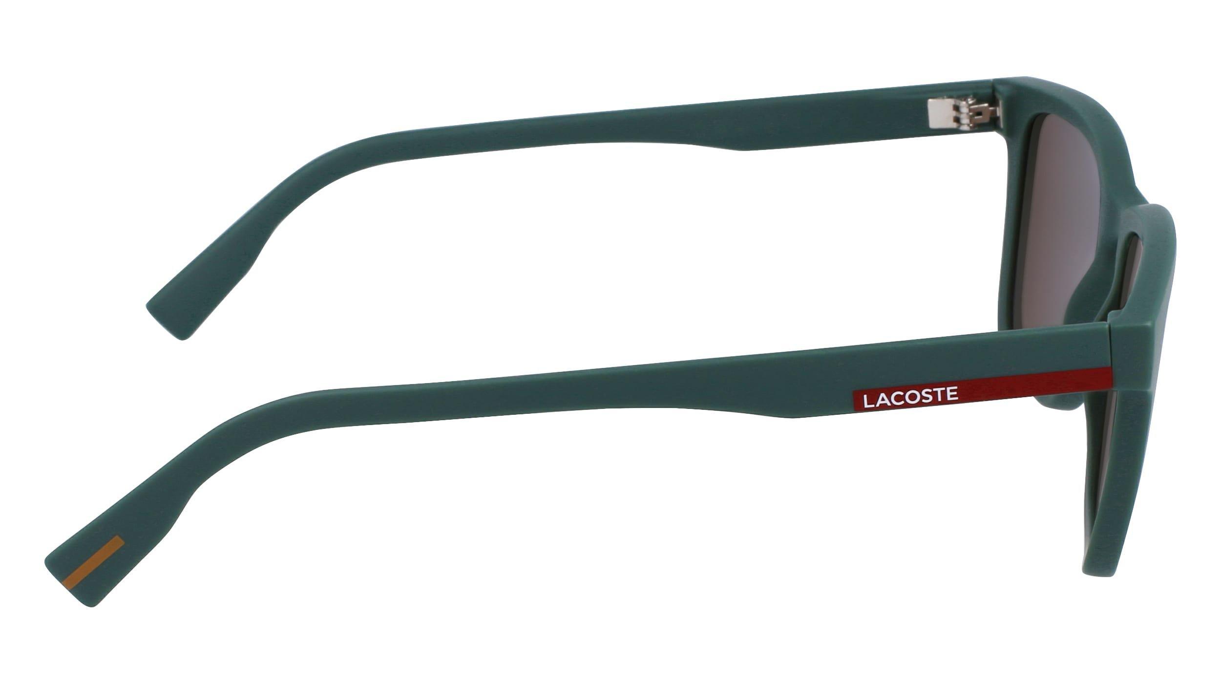 Lacoste Men Matte Green Rectangle Sunglasses - L987S, , large image number 7