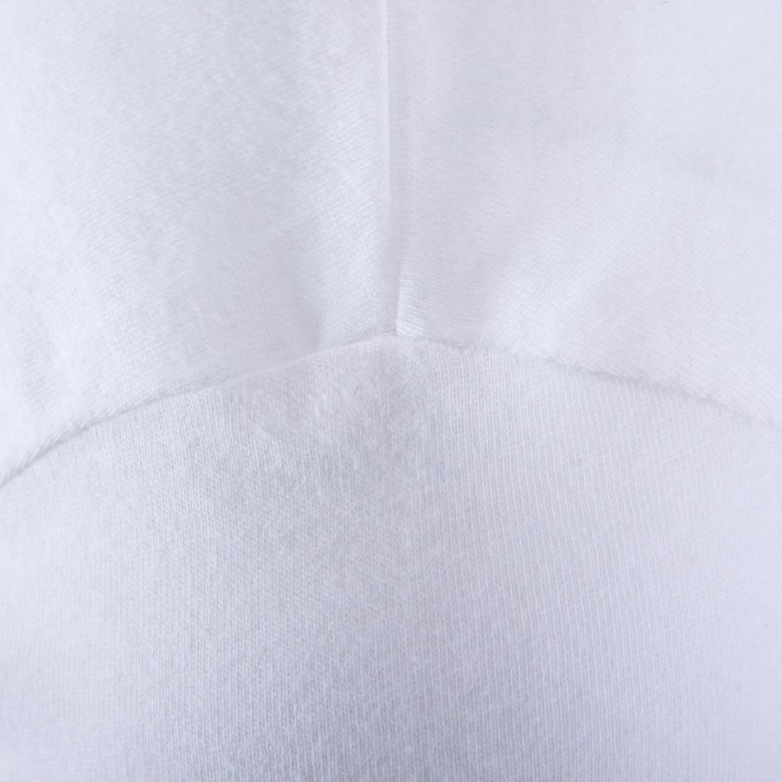 Girls Short-Sleeved Gym T-Shirt, White, No Color, large image number 1