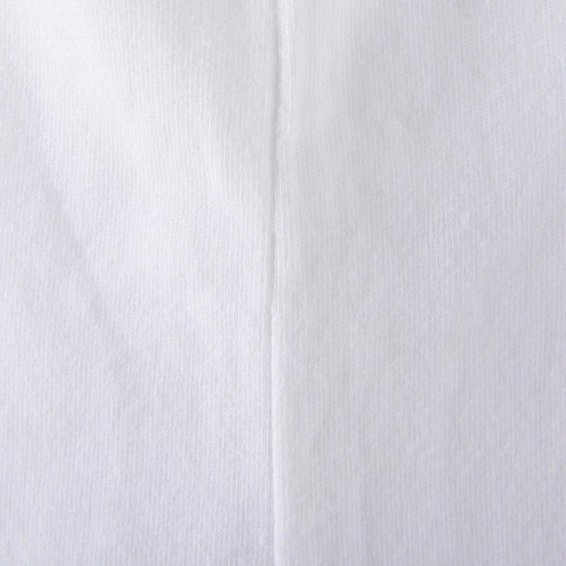 Girls Short-Sleeved Gym T-Shirt, White, No Color, large image number 2
