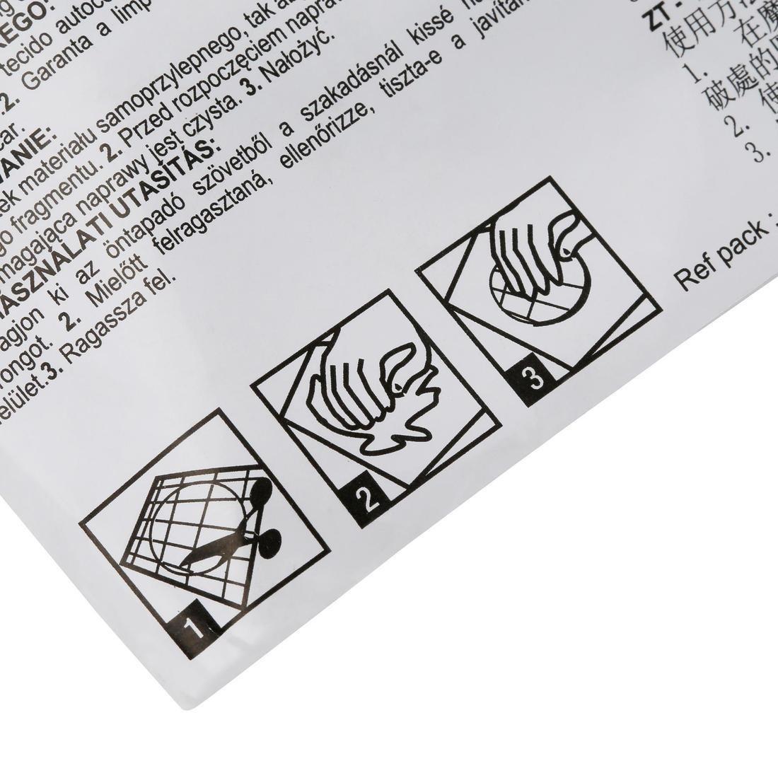 Self-Adhesive Fabric Repair Tape Kit, No Color, large image number 4