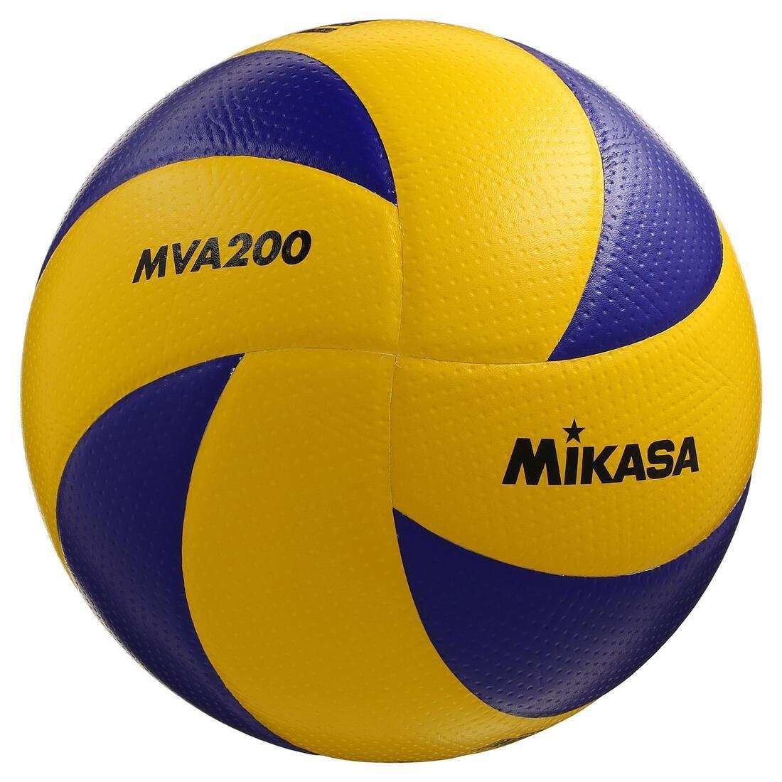 MVA 200 Volleyball - Yellow Blue Title, No Color, large image number 0