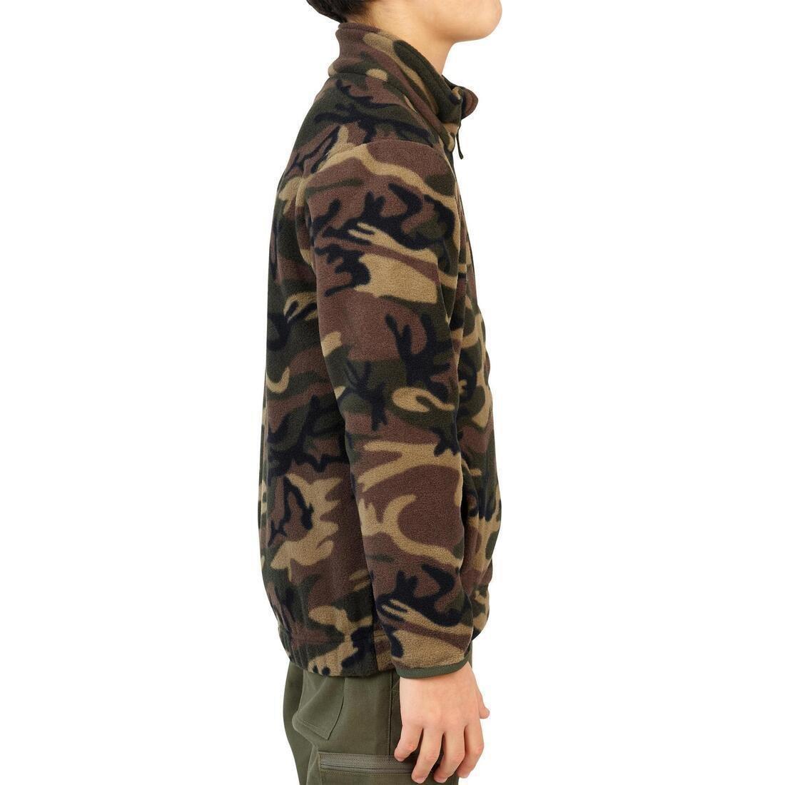 KHAKI Kids' Warm Fleece - Camo, 5401_000, large image number 2