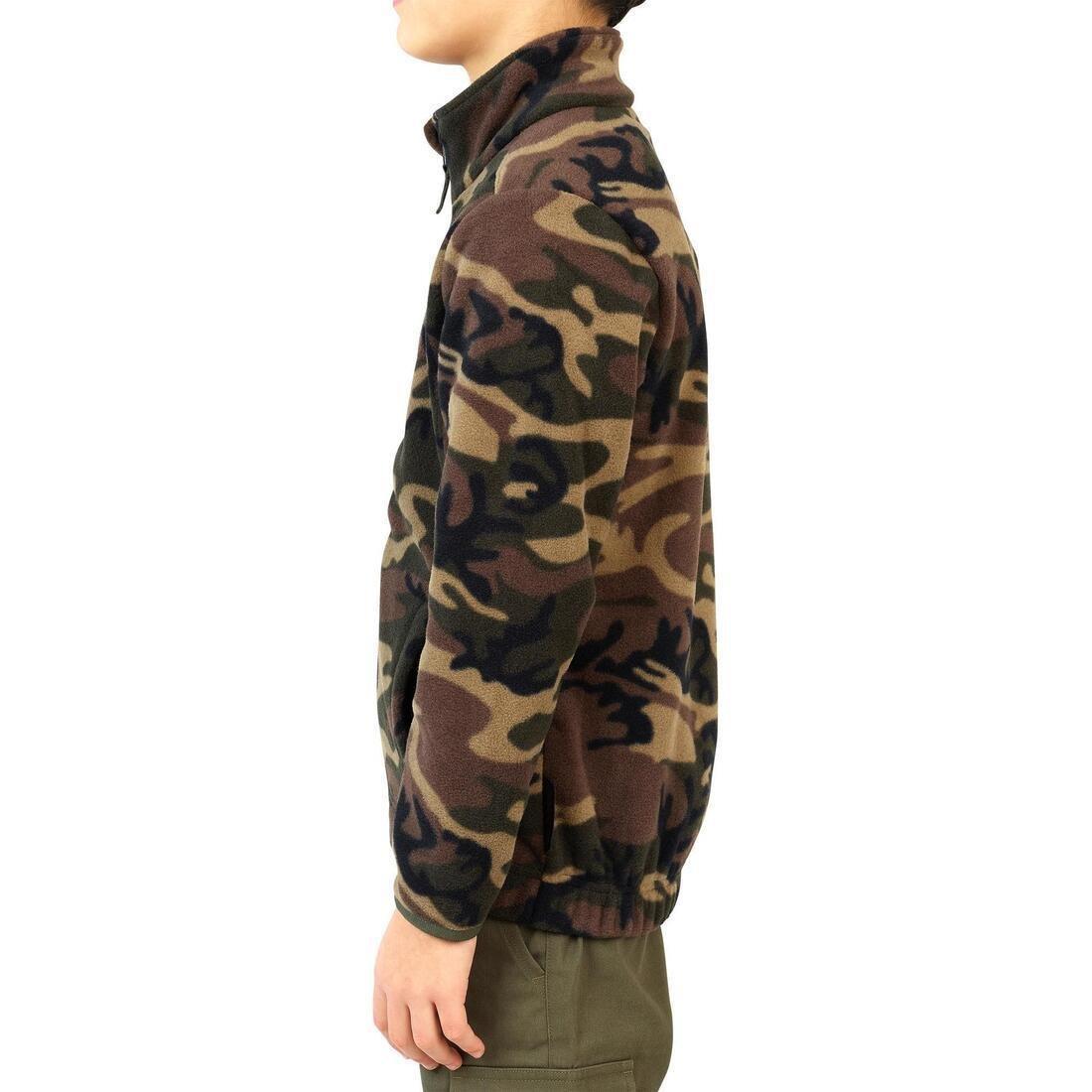KHAKI Kids' Warm Fleece - Camo, 5401_000, large image number 3