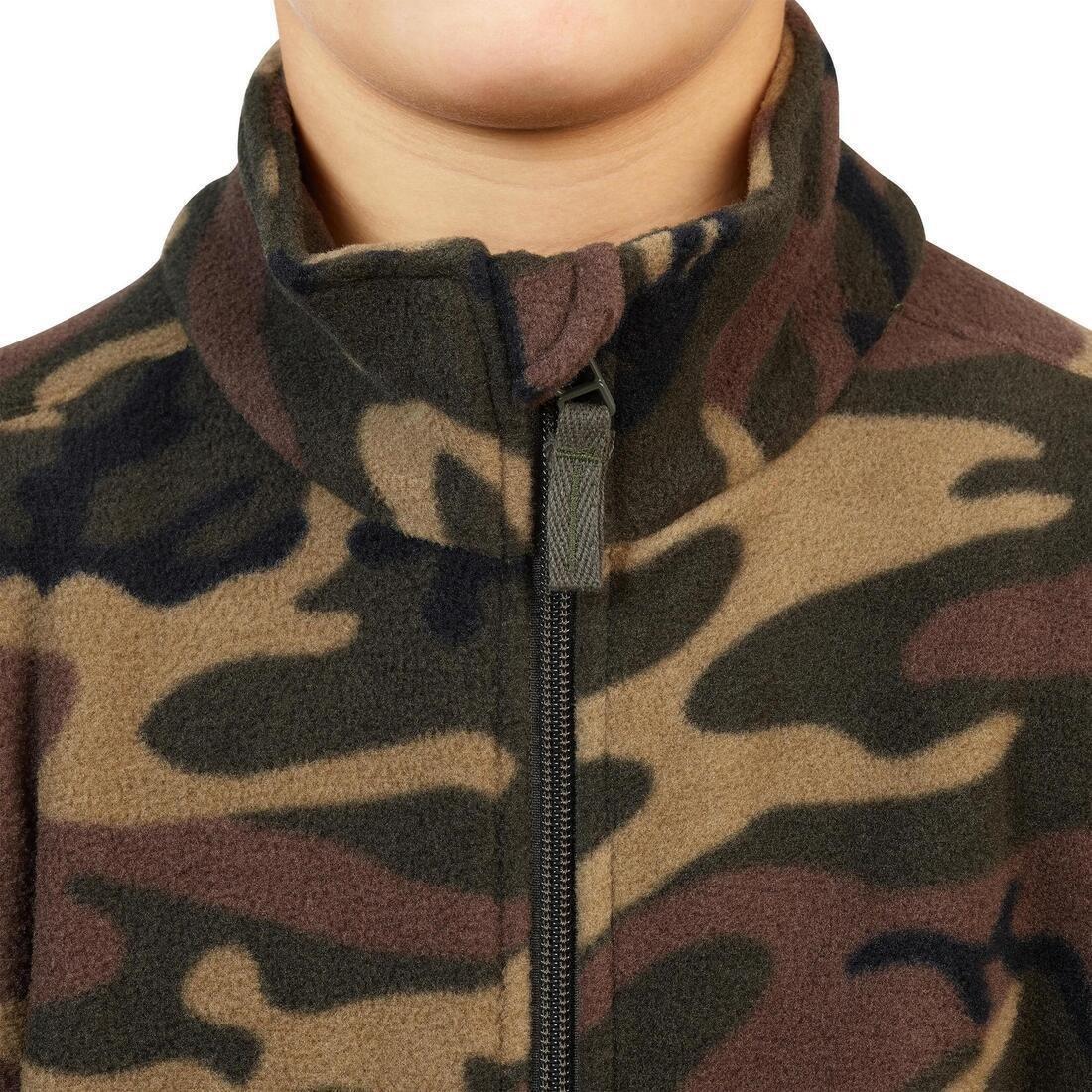 KHAKI Kids' Warm Fleece - Camo, 5401_000, large image number 5