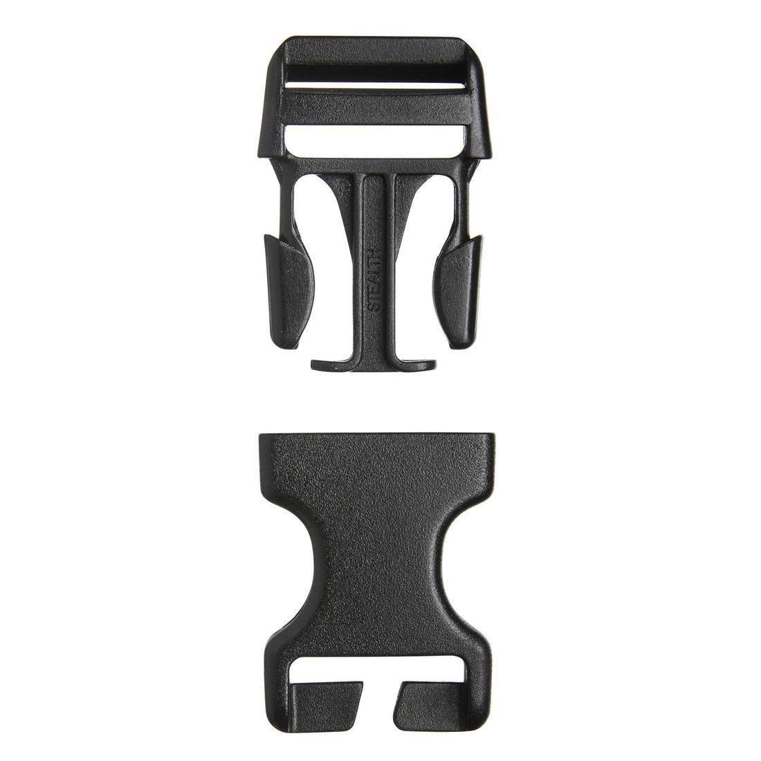 0-98IN Set of 2 Backpack Quick-Release Buckles, No Color, large image number 2