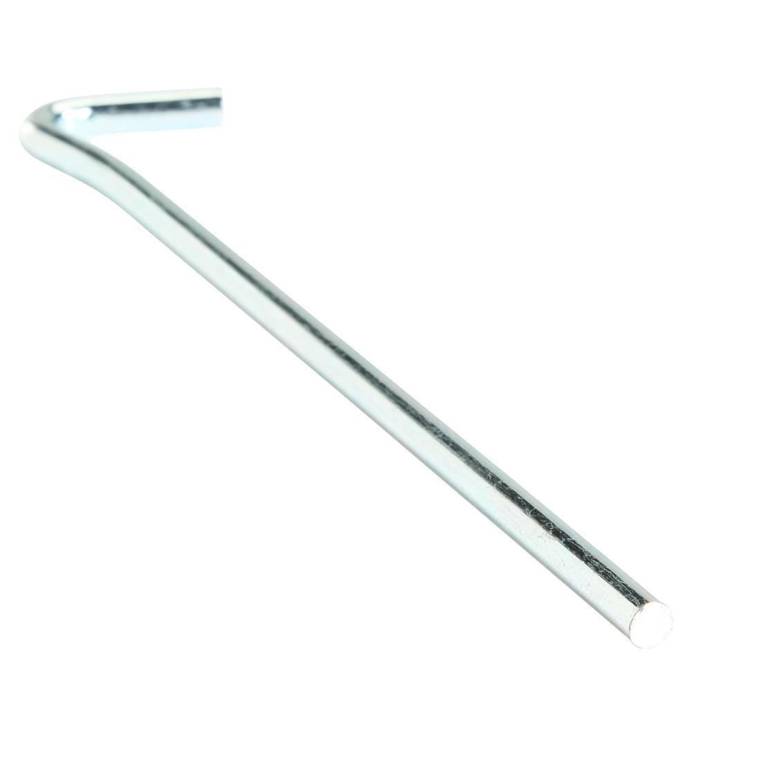 Pack of 10 Steel Tent Pegs, No Color, large image number 1