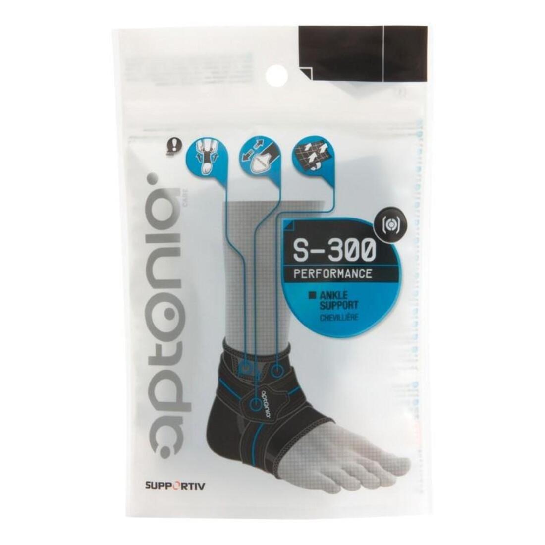 S100 ankle strap black, , large image number 0