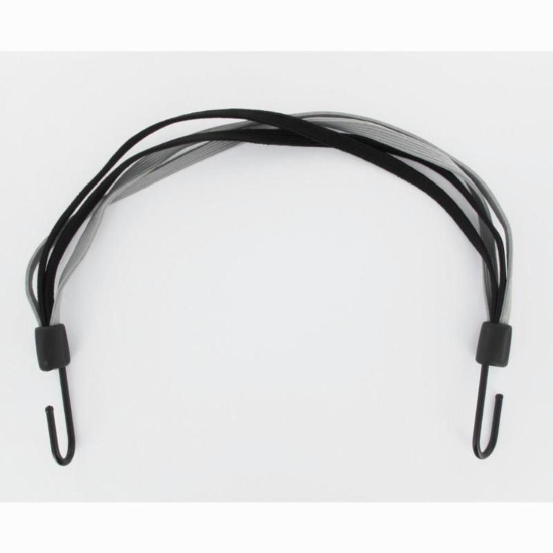 Flat Bungee Cord - 9mm x 60cm, Black, , large image number 0