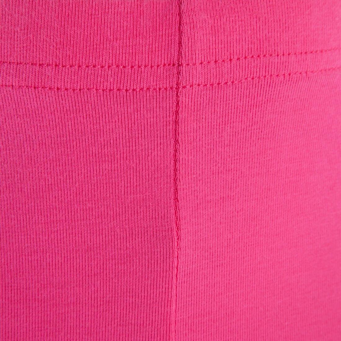 100 Girls' Gym Shorts, Black, No Color, large image number 9