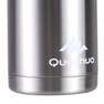QUECHUA - Stainless steel isothermal Hiking bottle 1 litre metal, Dark Grey