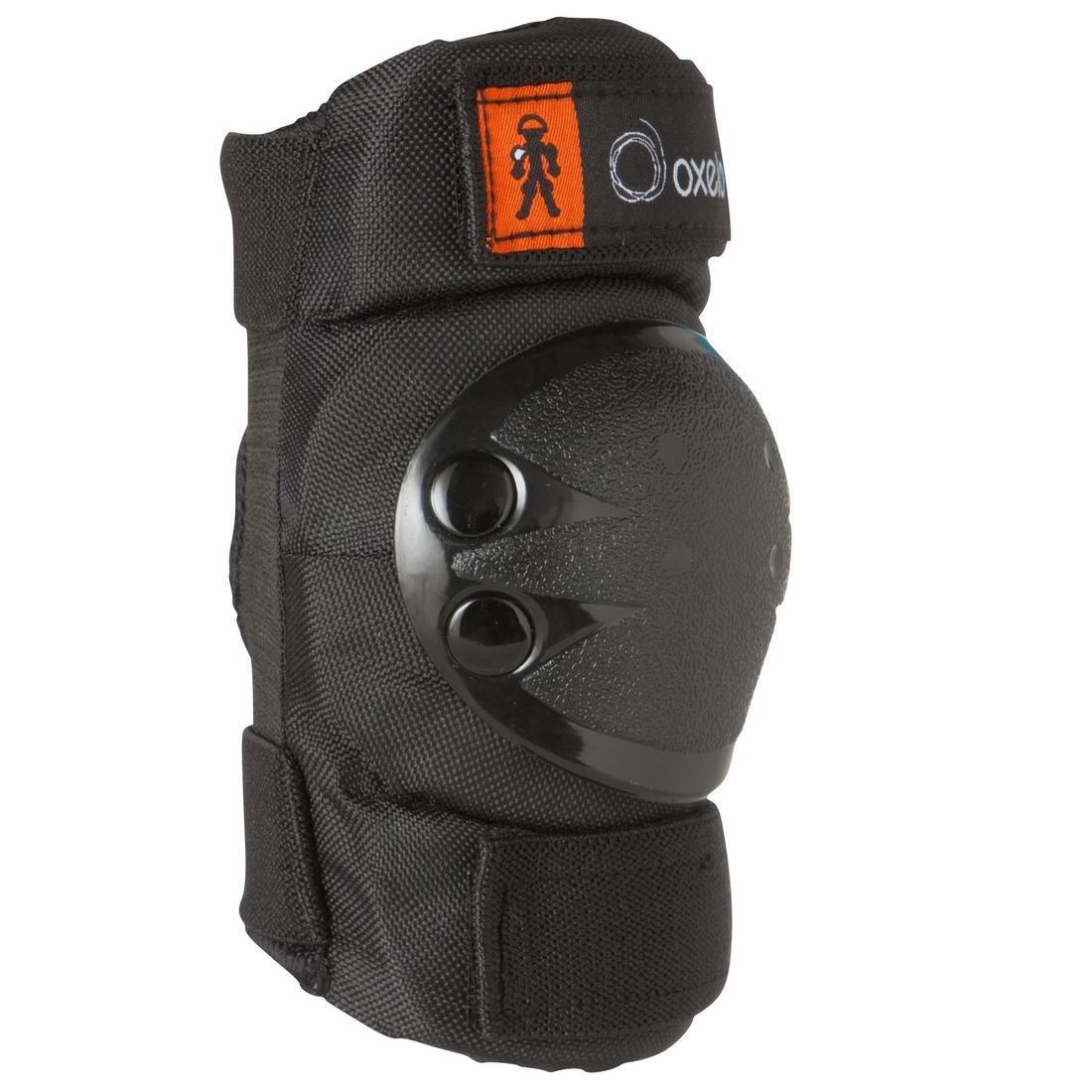 Basic Kids' 3-Piece Skating Skateboarding Scooter Protective Gear, Black, No Color, large image number 7