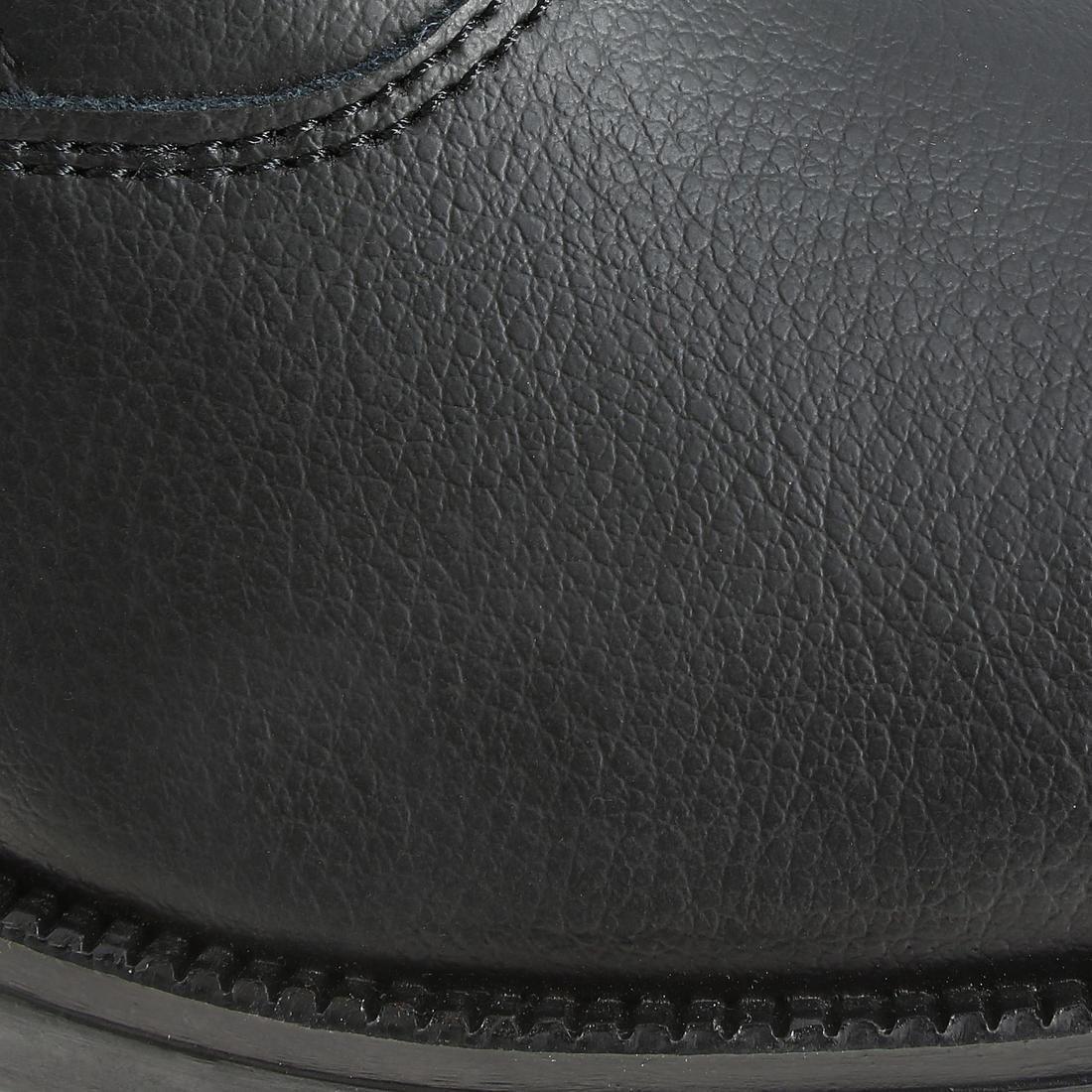 EU 36  Adult Horse Riding Classic Leather Jodhpur Boots - Black, No Color, large image number 6