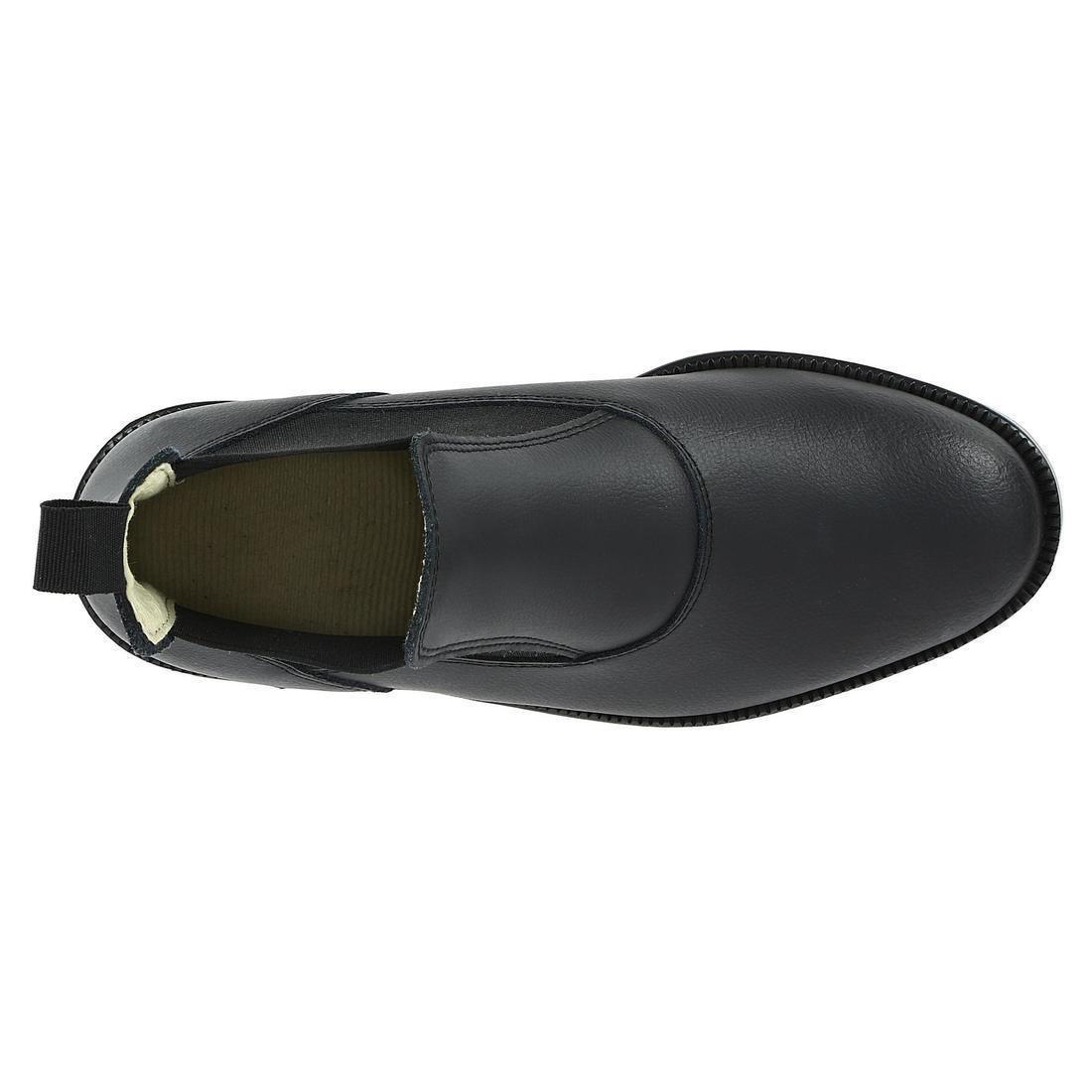 EU 41  Adult Horse Riding Classic Leather Jodhpur Boots - Black, , large image number 4