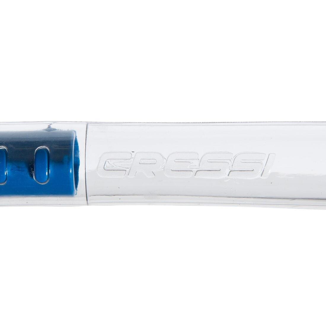 Cressi Palau Elastic Snorkelling Set, Blue, , large image number 14