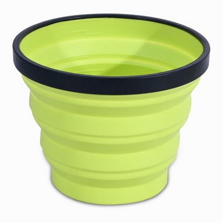 NIC IMPEX - Trekking Compactable Cup X-Cup 0.25 L , Lime Green