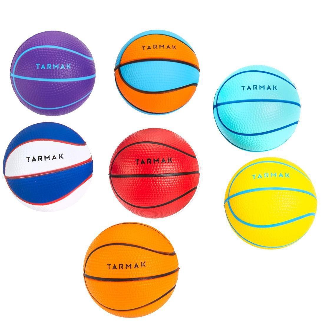 Mini Foam Basketball. Perfect for playing on mini hoops., No Color, large image number 0