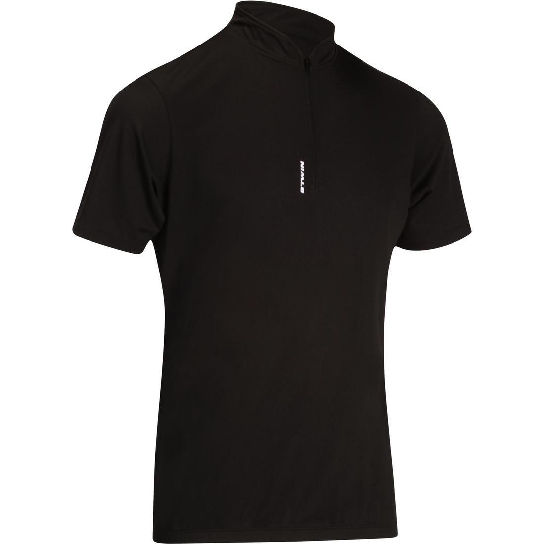 Essential Road Cycling Short-Sleeved Jersey - Blue, Snow White, , large image number 4