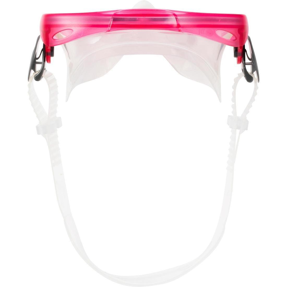 100 Adult or Kids' Diving or Snorkelling Mask - Pink, Blush Pink, No Color, large image number 5