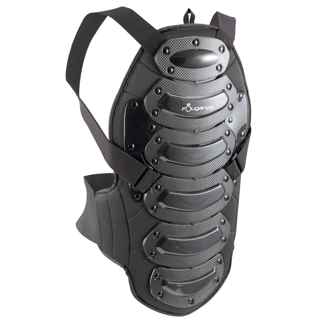 BLACK Safety Adult and Children's Horse Riding Back Protector - Black, 5401_000, large image number 0