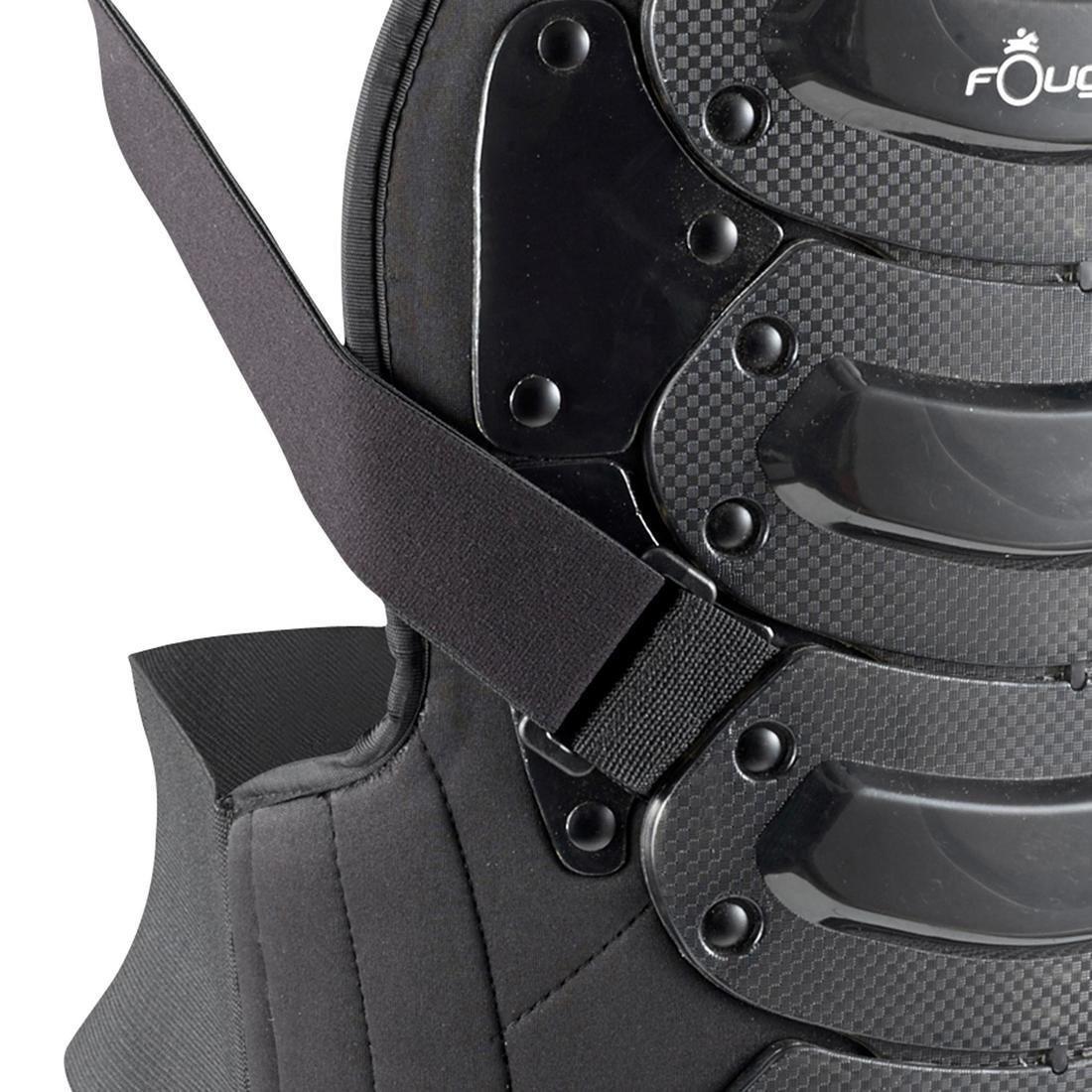 BLACK Safety Adult and Children's Horse Riding Back Protector - Black, 5401_000, large image number 2