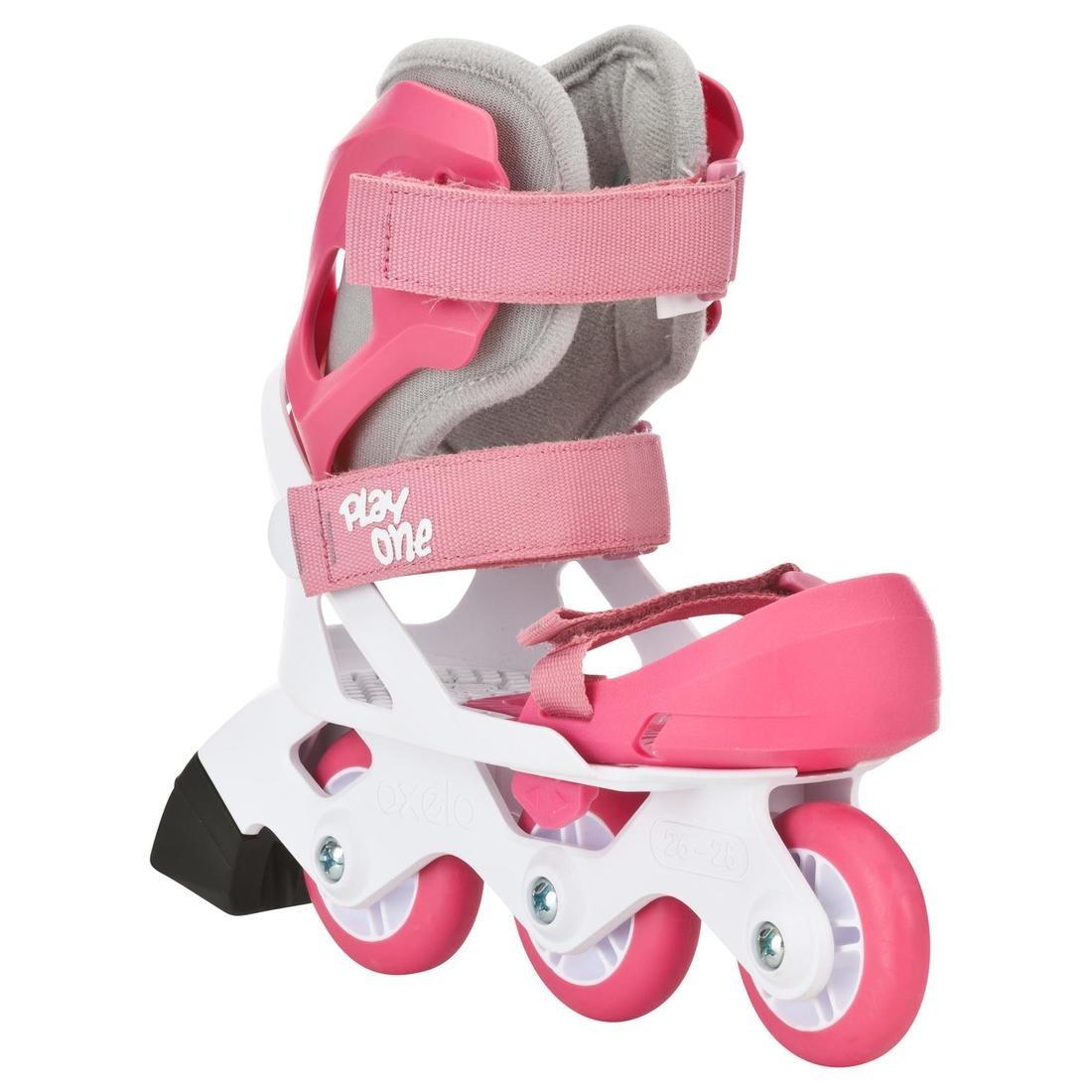Kids Set Of Inline Skate Protectors Play One, Pink, No Color, large image number 5