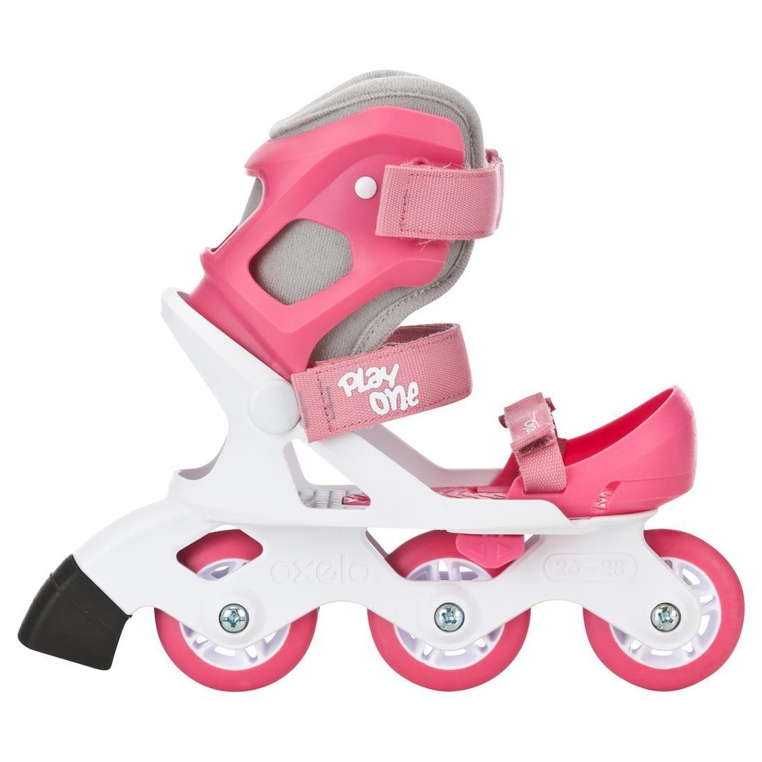 Kids Set Of Inline Skate Protectors Play One, Pink, No Color, large image number 6