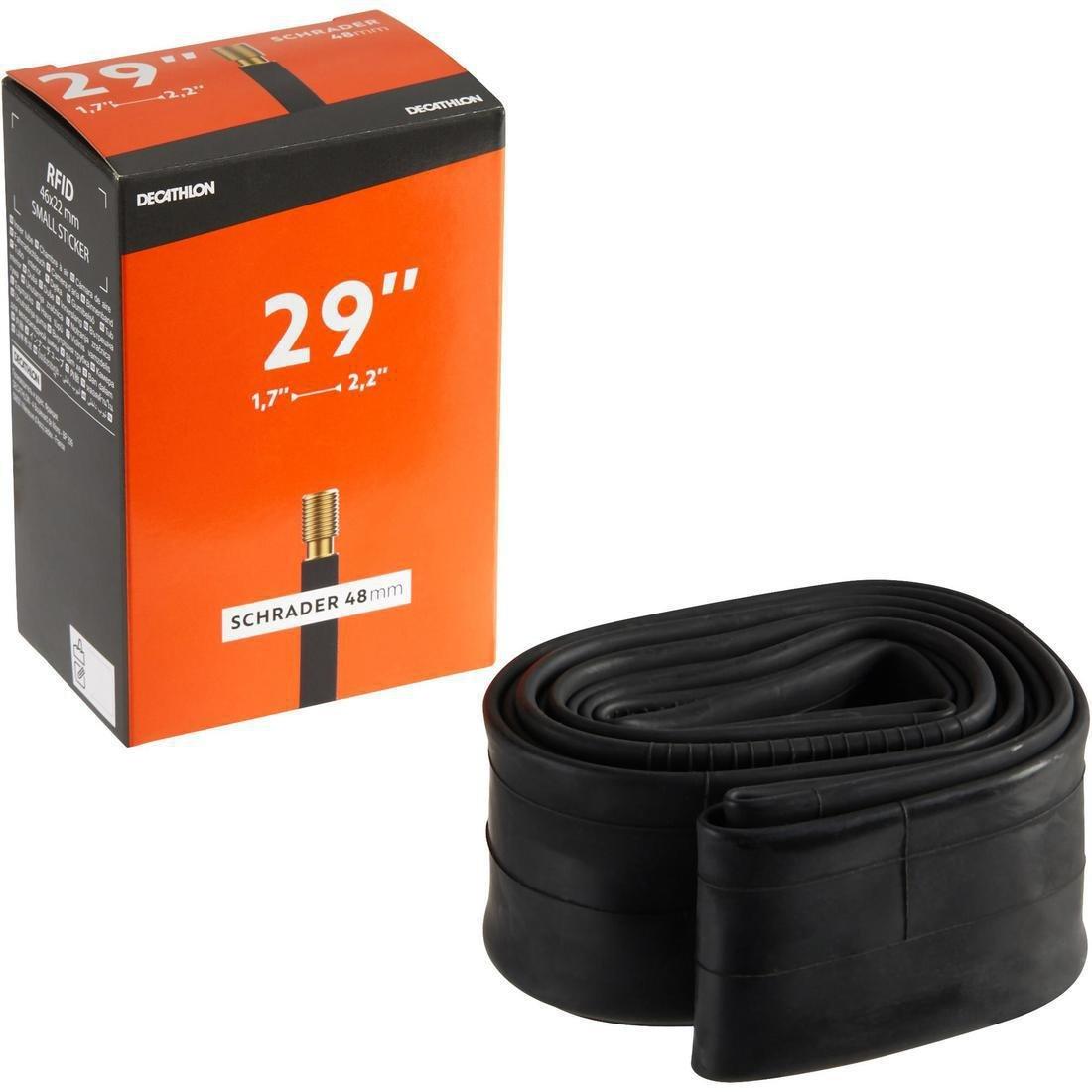 Auto Valve  29X1.7-2.2 Bike Inner Tube - Schrader, , large image number 2