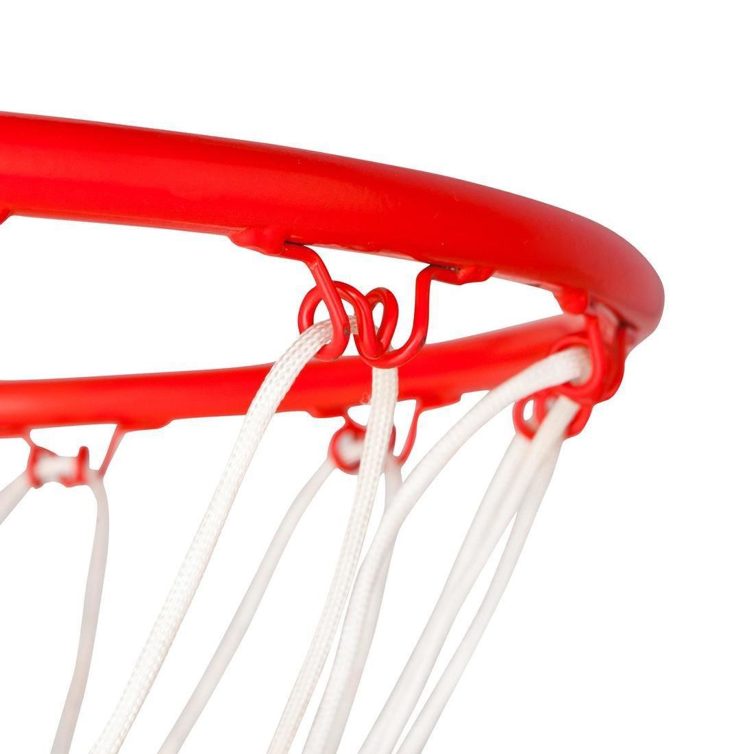B700 Kids'/Adult Wall-Mounted Basketball Basket. Quality backboard., Black, No Color, large image number 2