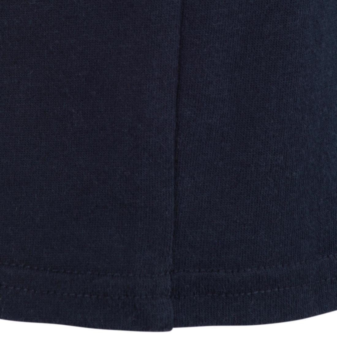 12M  100 Baby Gym Shorts - Navy Blue, Asphalt Blue, No Color, large image number 6