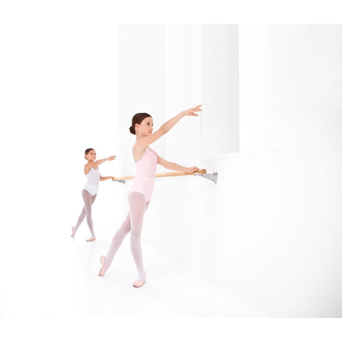 5-6Y  Girls' Ballet Leotard, Pink, No Color, large image number 3