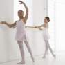 DOMYOS - 5-6Y  Girls' Ballet Leotard, Pink