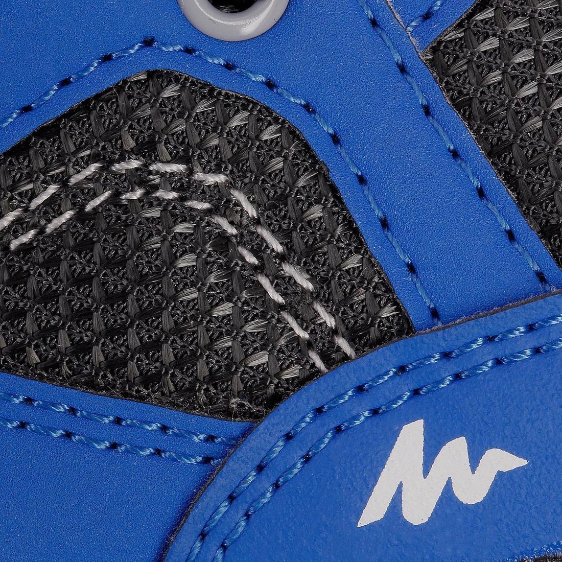 EU 33  Arpenaz 50 Children's Hiking Shoes blue laces, Blue, , large image number 7