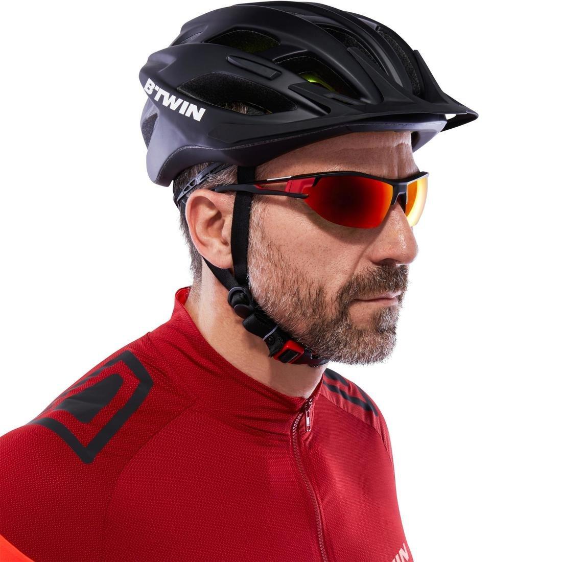 BLACK MOAB sunglasses cycling & running adult black & red interchangeable lenses, No Color, large image number 7