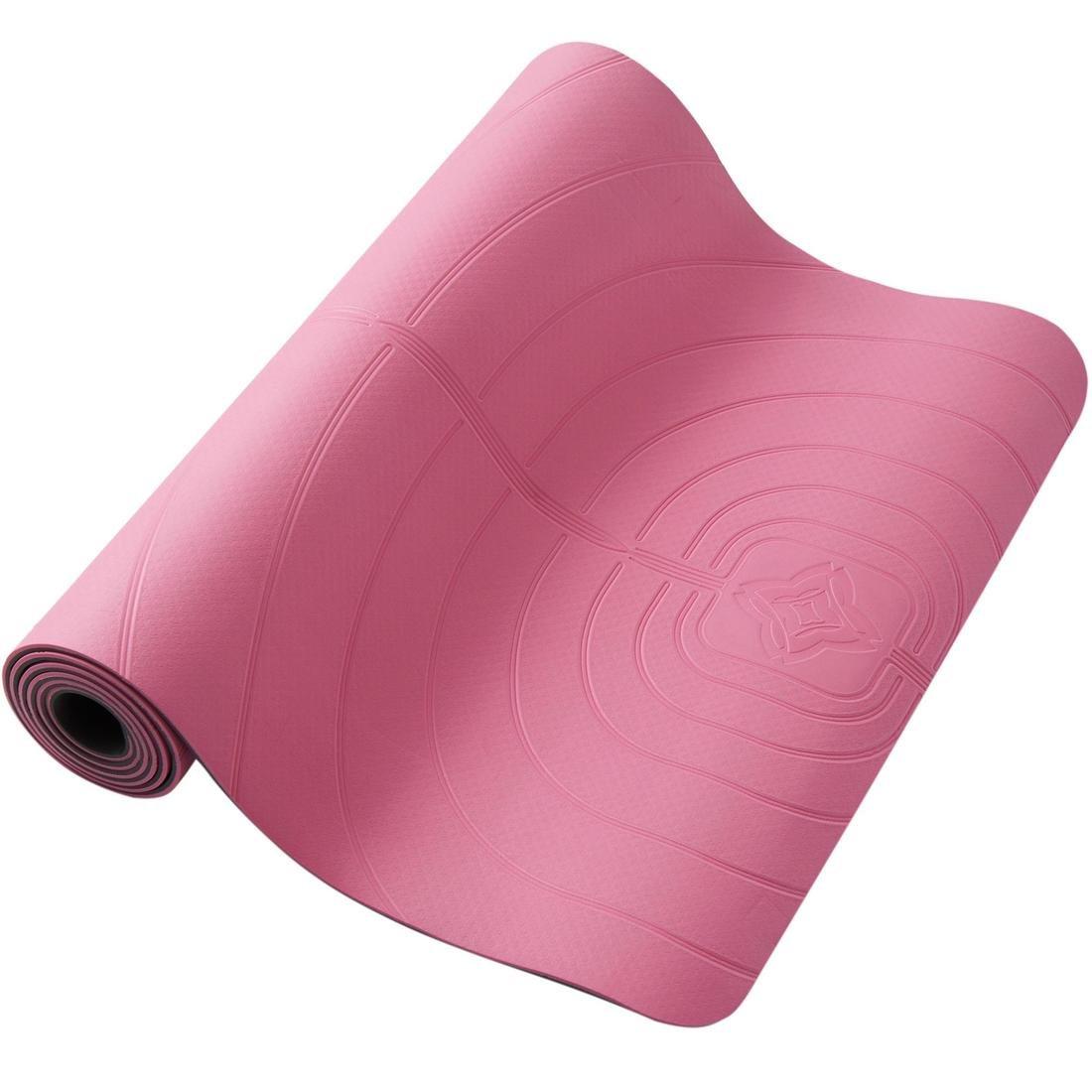 FUCHSIA Light Yoga Mat 5 mm - Coral, No Color, large image number 0