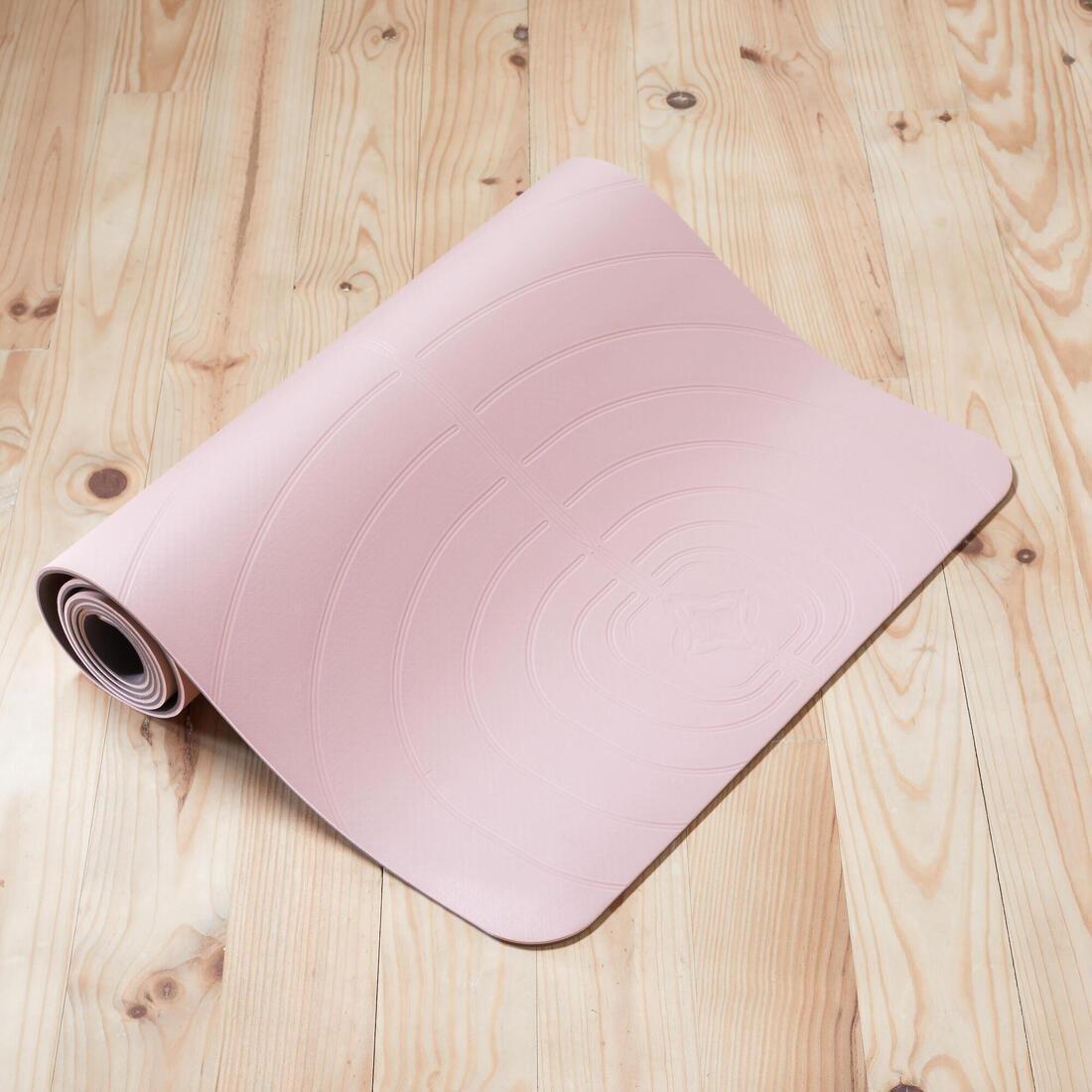 FUCHSIA Light Yoga Mat 5 mm - Coral, No Color, large image number 3