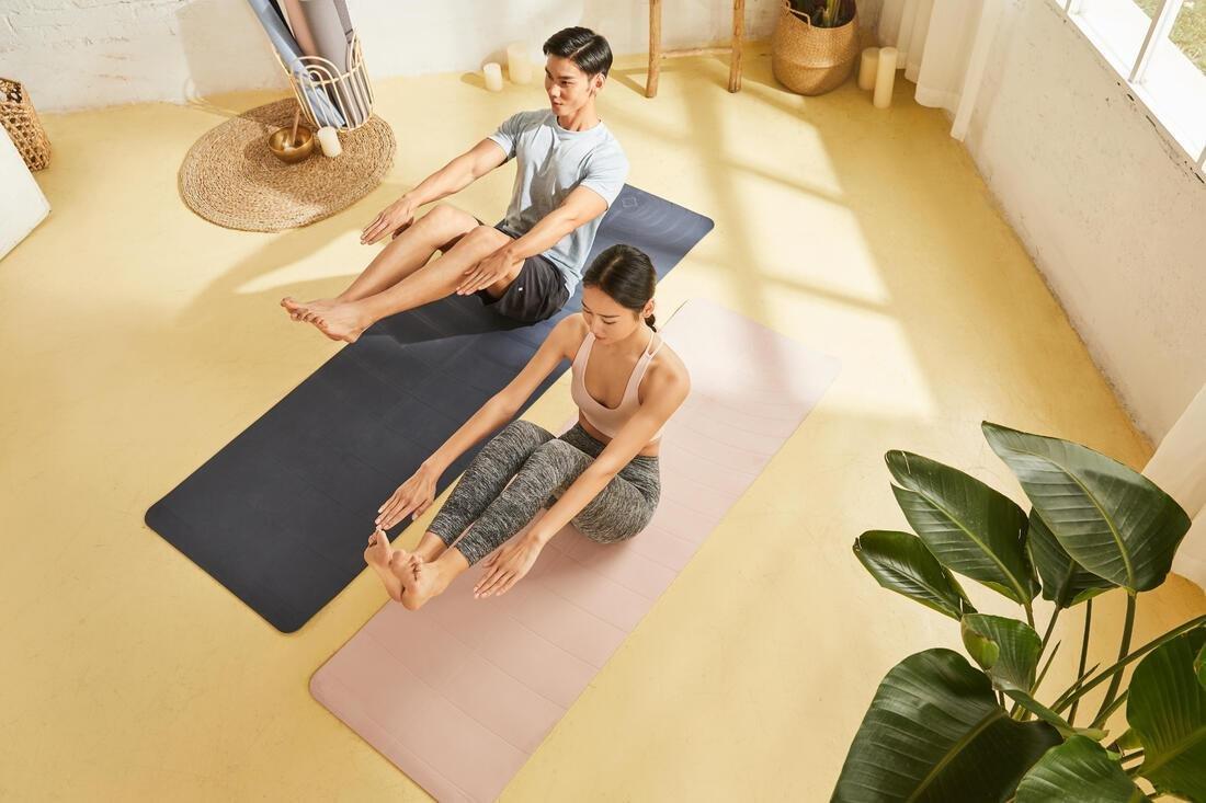 FUCHSIA Light Yoga Mat 5 mm - Coral, No Color, large image number 13