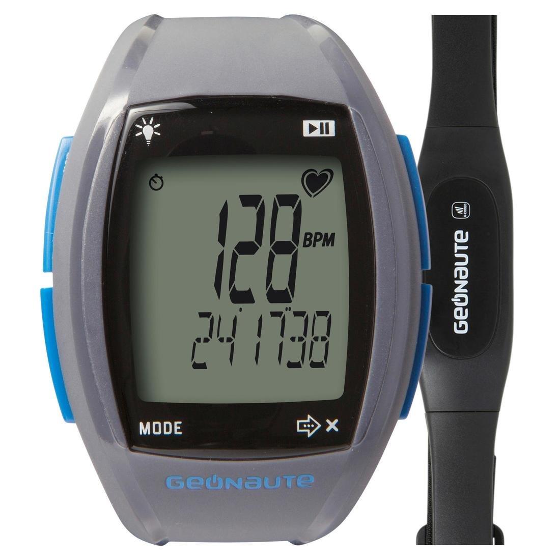 ASPHALT GREY ONrhythm 310 HRM Watch and Coded Chest Strap, No Color, large image number 1