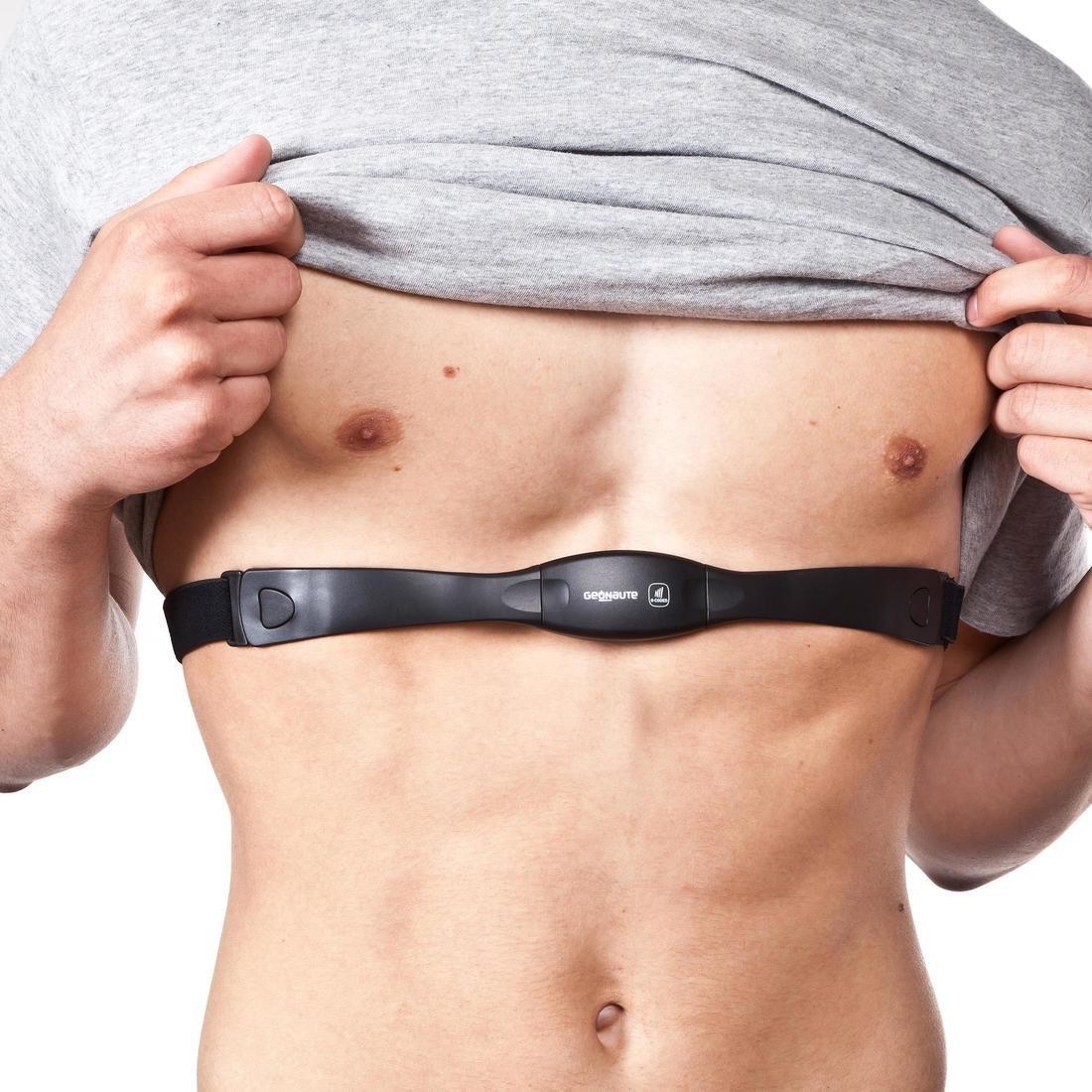 ASPHALT GREY ONrhythm 310 HRM Watch and Coded Chest Strap, No Color, large image number 11