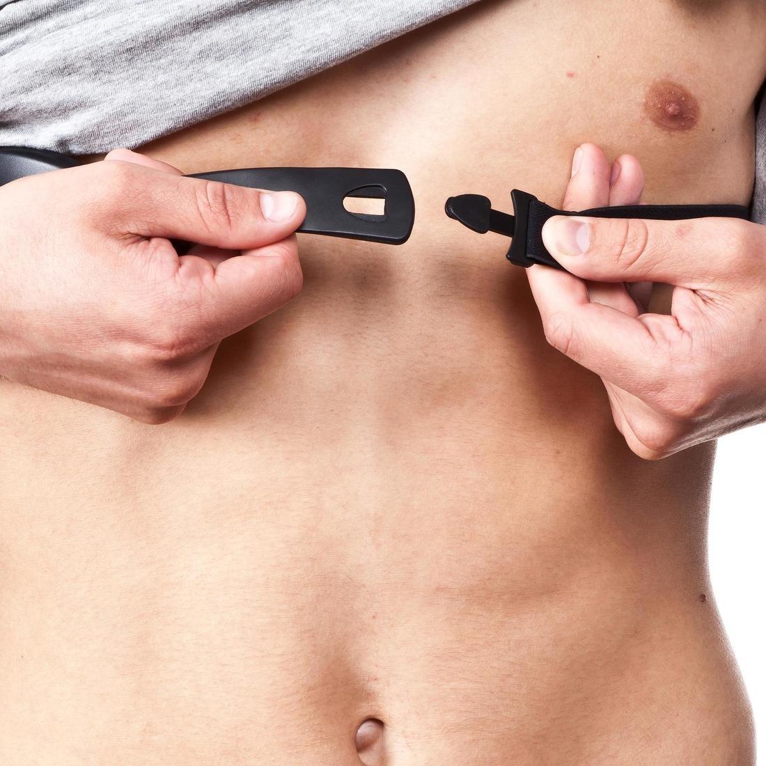 ASPHALT GREY ONrhythm 310 HRM Watch and Coded Chest Strap, No Color, large image number 12