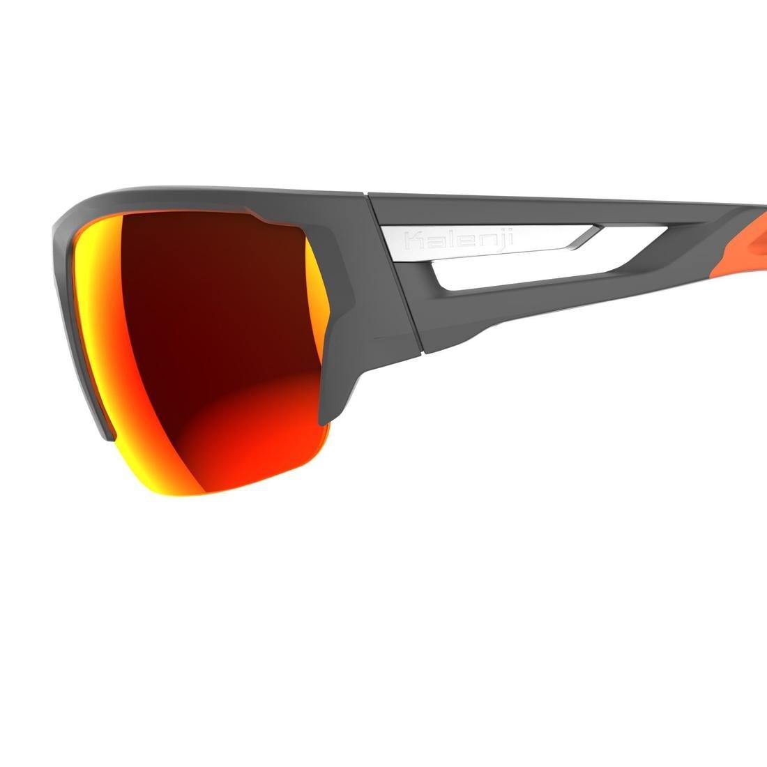 WHITE Running 700 Pack Adult Running Sunglasses 2 Interchangeable Lenses - Grey, , large image number 3