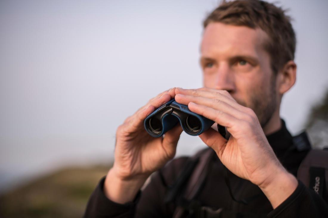Adult Fixed Focus Hiking Binoculars - MH B140 - x10 Magnification, Dark Blue, No Color, large image number 9
