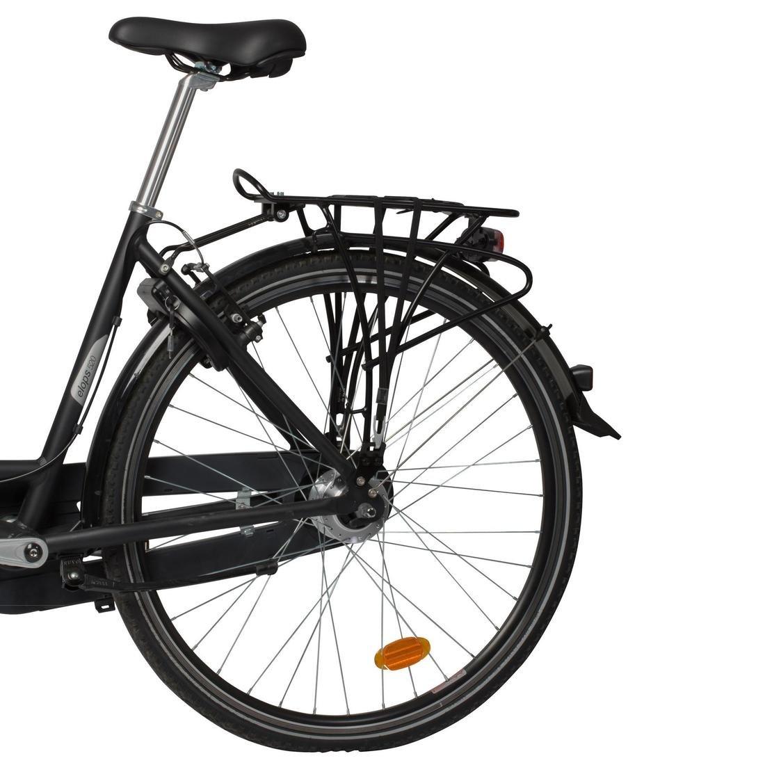 Small/Medium City Bike Elops 920, Grey, No Color, large image number 5